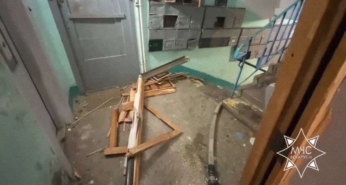 В Минске на улице Алтайской произошел взрыв газа в квартире