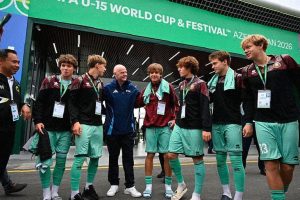 Сборная Беларуси U-15 вышла в 1/4 финала первого чемпионата мира в Баку